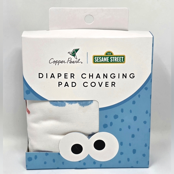 Copper Pearl Sesame Street Premium Knit Diaper Changing Pad Cover Standard Size - Picture 4 of 5